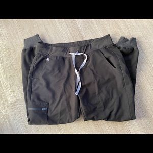 Black Fig Scrub Joggers